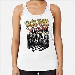 cheap trick motorcycles Racerback Tank Top