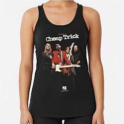 cheap trick Racerback Tank Top