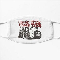 cheap trick retro Flat Mask