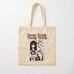 cheap trick vintage Cotton Tote Bag