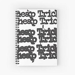 Cheap Trick radeva logo Spiral Notebook