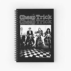 Cheap Trick Motorcycles Spiral Notebook