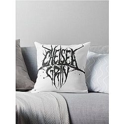 chelsea grin logos groupe de musique autocollants affiches albums tendance Throw Pillow