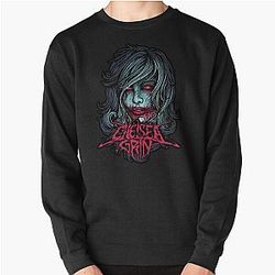 chelsea grin merch New Girl Face Pullover Sweatshirt