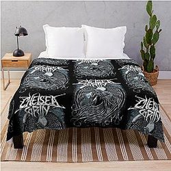 Band Deathcore Chelsea Grin Throw Blanket