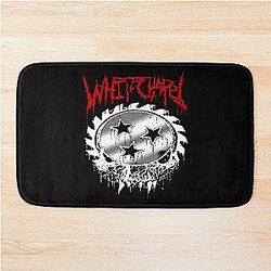 Gift For Men Grindcore Chelsea Grin Light Blue Vintage Photograp Bath Mat