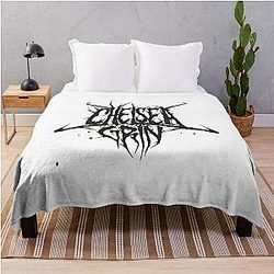 chelsea grin logos groupe de musique autocollants affiches albums tendance Throw Blanket