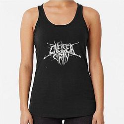 chelsea grin merch logo Racerback Tank Top