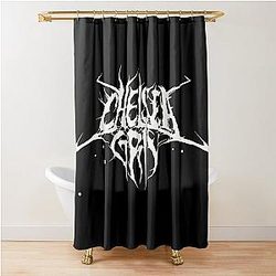 chelsea grin merch logo Shower Curtain