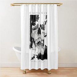 Chelsea Grin Ashes to Ashes Raglan Baseball Tee Shower Curtain