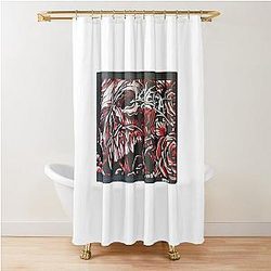 Chelsea grin artwork Shower Curtain