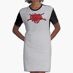 Chelsea Grin Merch Graphic T-Shirt Dress