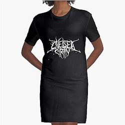 Chelsea Grin Merch Chelsea Grin Logo Graphic T-Shirt Dress