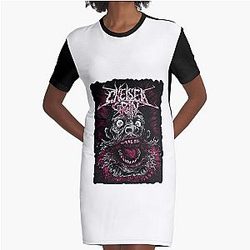 My Favorite People Emezing Album Chelsea Grin Gifts Movie Fans Graphic T-Shirt Dress
