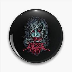 chelsea grin merch New Girl Face Pin