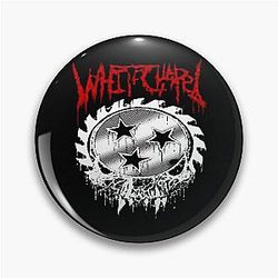 Gift For Men Grindcore Chelsea Grin Light Blue Vintage Photograp Pin