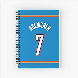 Chet Holmgren - OKC Spiral Notebook