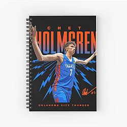 Chet Holmgren T-Shirt Notebook