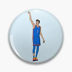 Chet Holmgren OKC Thunder Basketball Pin