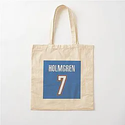 Chet Holmgren Cotton Tote Bag (OKC)