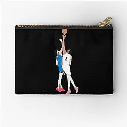 Victor Wembanyama vs Chet Holmgren The Supernatural Duel Zipper Pouch