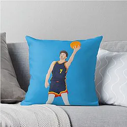 Chet Holmgren Oklahoma City Thunder Basketball Throw Pillow
