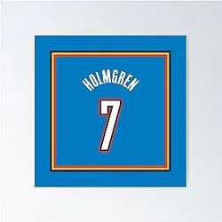 Chet Holmgren OKC Poster