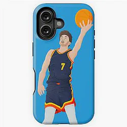 Chet Holmgren Oklahoma City Thunder Basketball iPhone Case