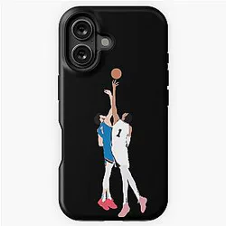 Victor Wembanyama vs Chet Holmgren, The Supernatural Duel iPhone Case