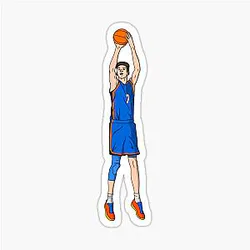 Chet Holmgren OKC Thunder Basketball Sticker