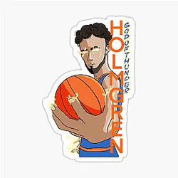 Oklahoma City Thunder Chet Holmgren Sticker