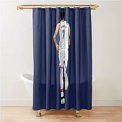 Chet Holmgren Small Print Shower Curtain