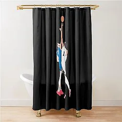 Victor Wembanyama vs Chet Holmgren, The Duel Shower Curtain