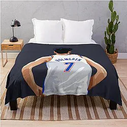 Chet Holmgren Back Above Waist Throw Blanket