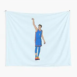 Chet Holmgren OKC Thunder Basketball Tapestry