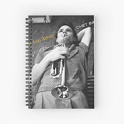 chet baker Spiral Notebook