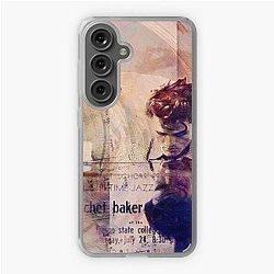 Chet Baker plays jazz Samsung Galaxy Soft Case