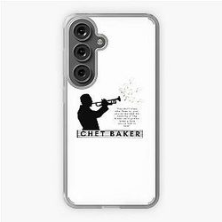 Chet Baker Beautiful Jazz Quote Samsung Galaxy Soft Case