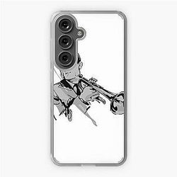 Chet Baker - jazz illustration Samsung Galaxy Soft Case