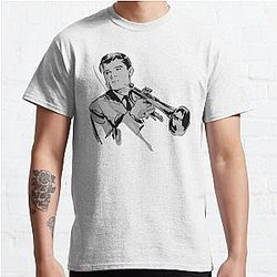 Chet Baker - jazz illustration Classic T-Shirt