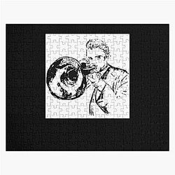 Chet Baker Mens Pop Culture Jigsaw Puzzle