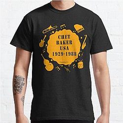 Chet Baker USA 1929 1988 Instruments Classic T-Shirt