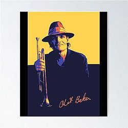 Chet Baker Poster Poster