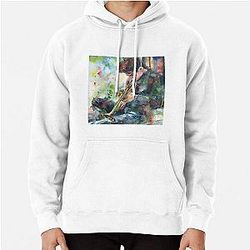 CHET BAKER watercolor portrait .1 Pullover Hoodie