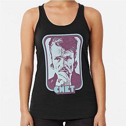 Chet Baker  Jazz Music Lover Fan Design Racerback Tank Top