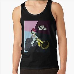 Chet Baker Jazz Tank Top