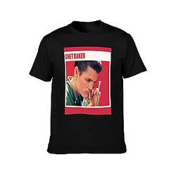 Chet Baker T-shirt - Legendary Troubled Jazz Figure T-shirt
