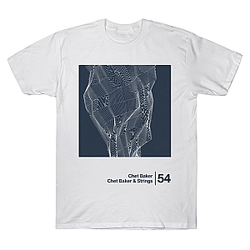 Jazz Legend Album Tee LA 1506 Chet Baker T-Shirts
