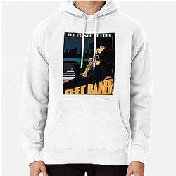 Chet Baker Jazz Poster Pullover Hoodie