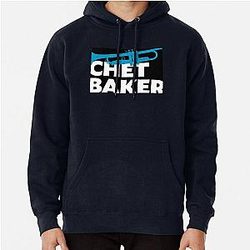 Chet Baker Poster Pullover Hoodie